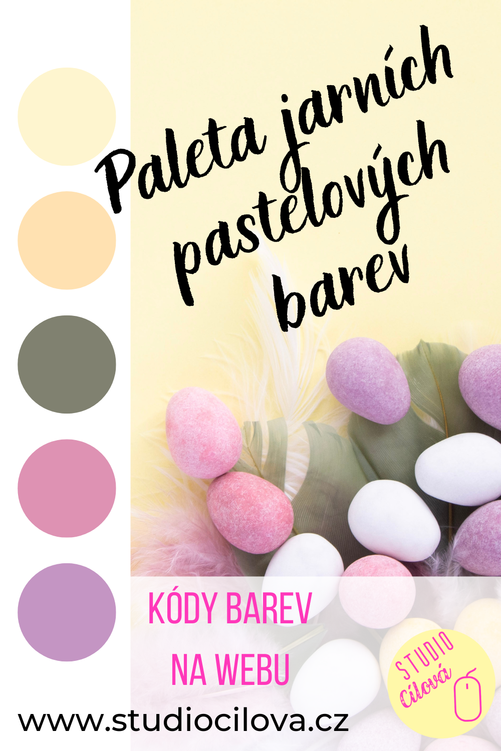 Velikonoční paleta barev